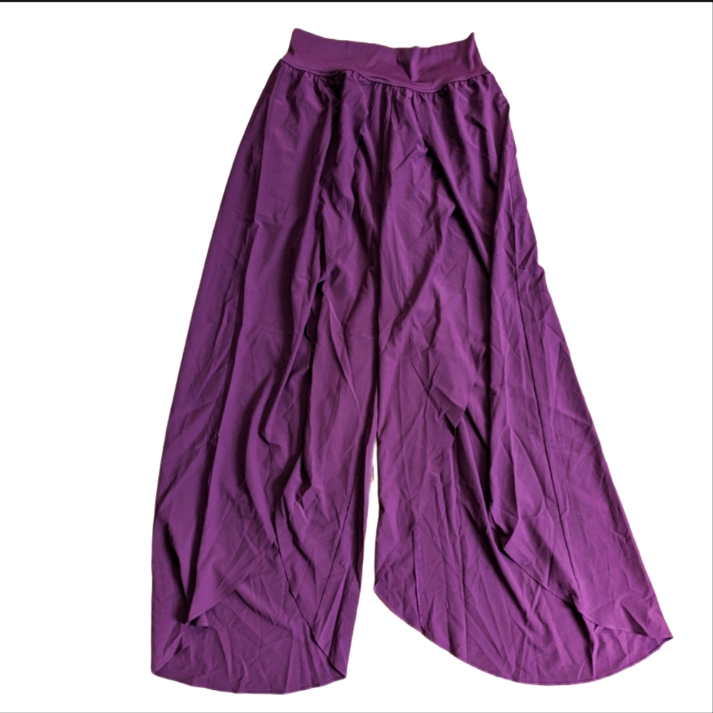 Halara Breezeful High Rise Pocket Palazzo Flowy Split Wide Leg QuickDry Pants